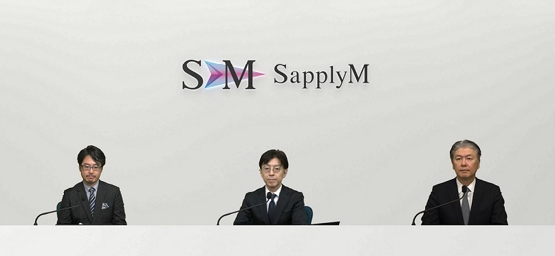 新会社設立発表_オンライン記者会見の様子_M3DCご支援事例